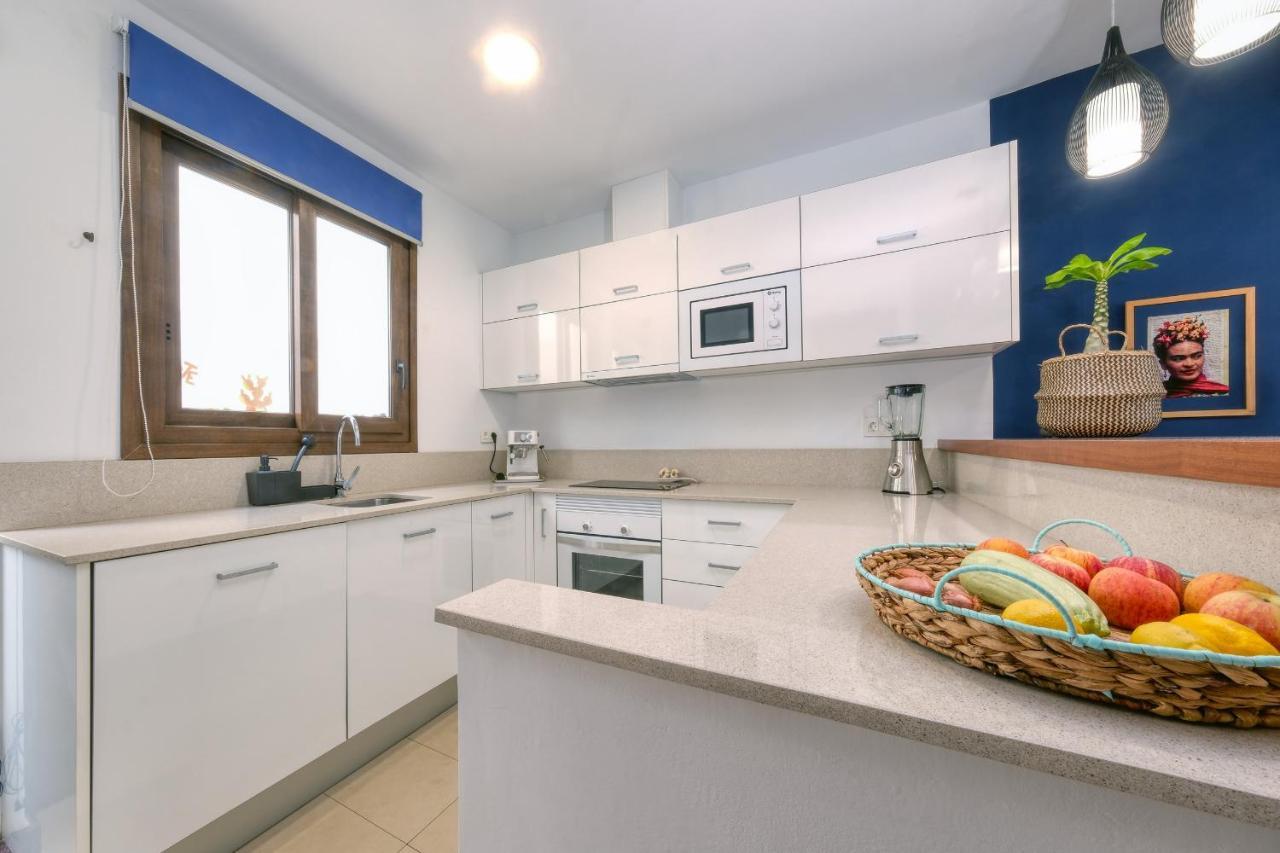 Casa Bleu 2 Floors ,2 Bedrooms ,Equipped Kitchen ,Balcony ,Terrace And Grill Puerto Calero Exteriör bild