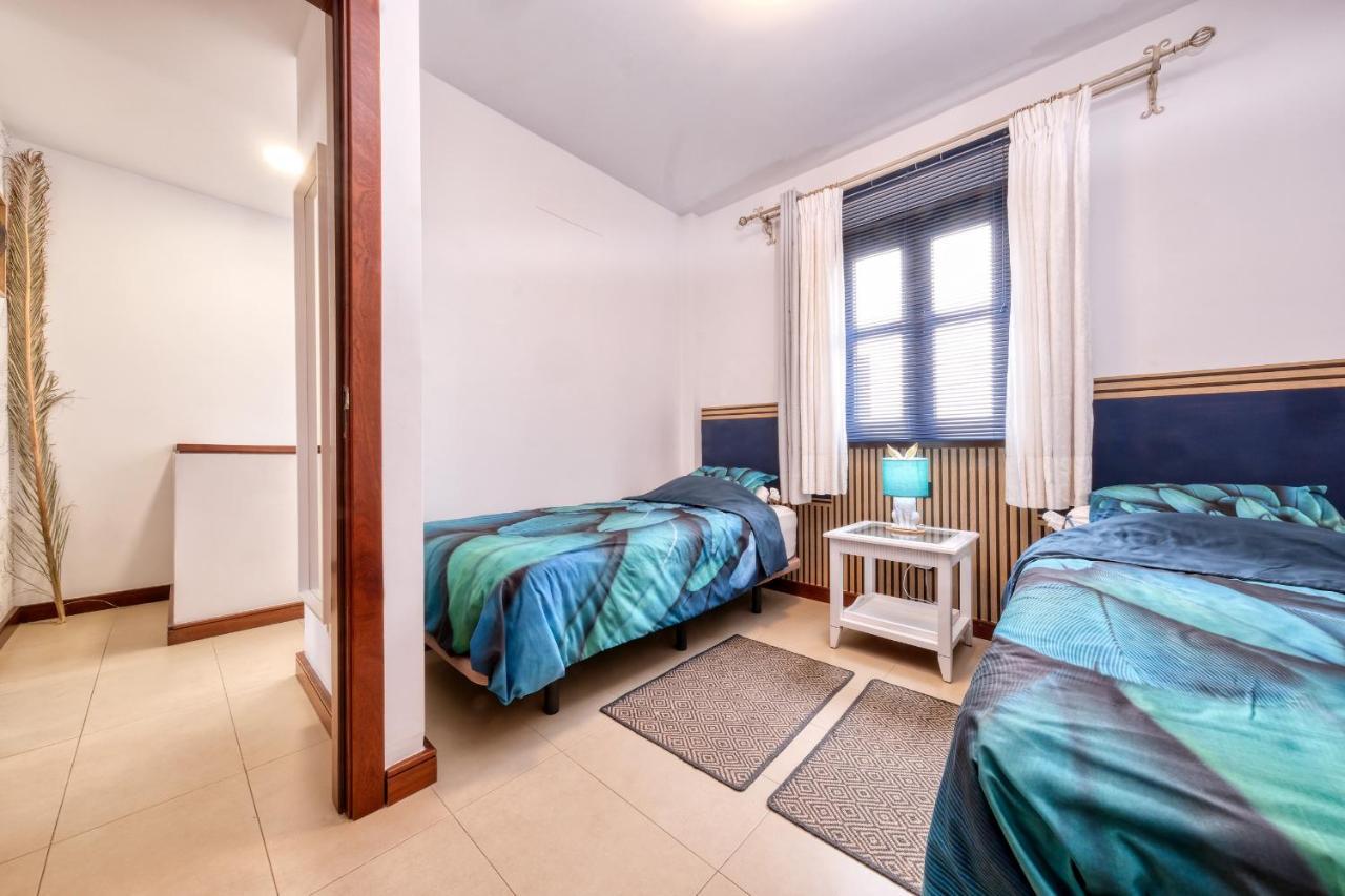 Casa Bleu 2 Floors ,2 Bedrooms ,Equipped Kitchen ,Balcony ,Terrace And Grill Puerto Calero Exteriör bild